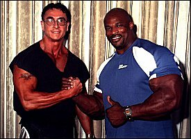 Jan Cadavid med Ronnie Coleman